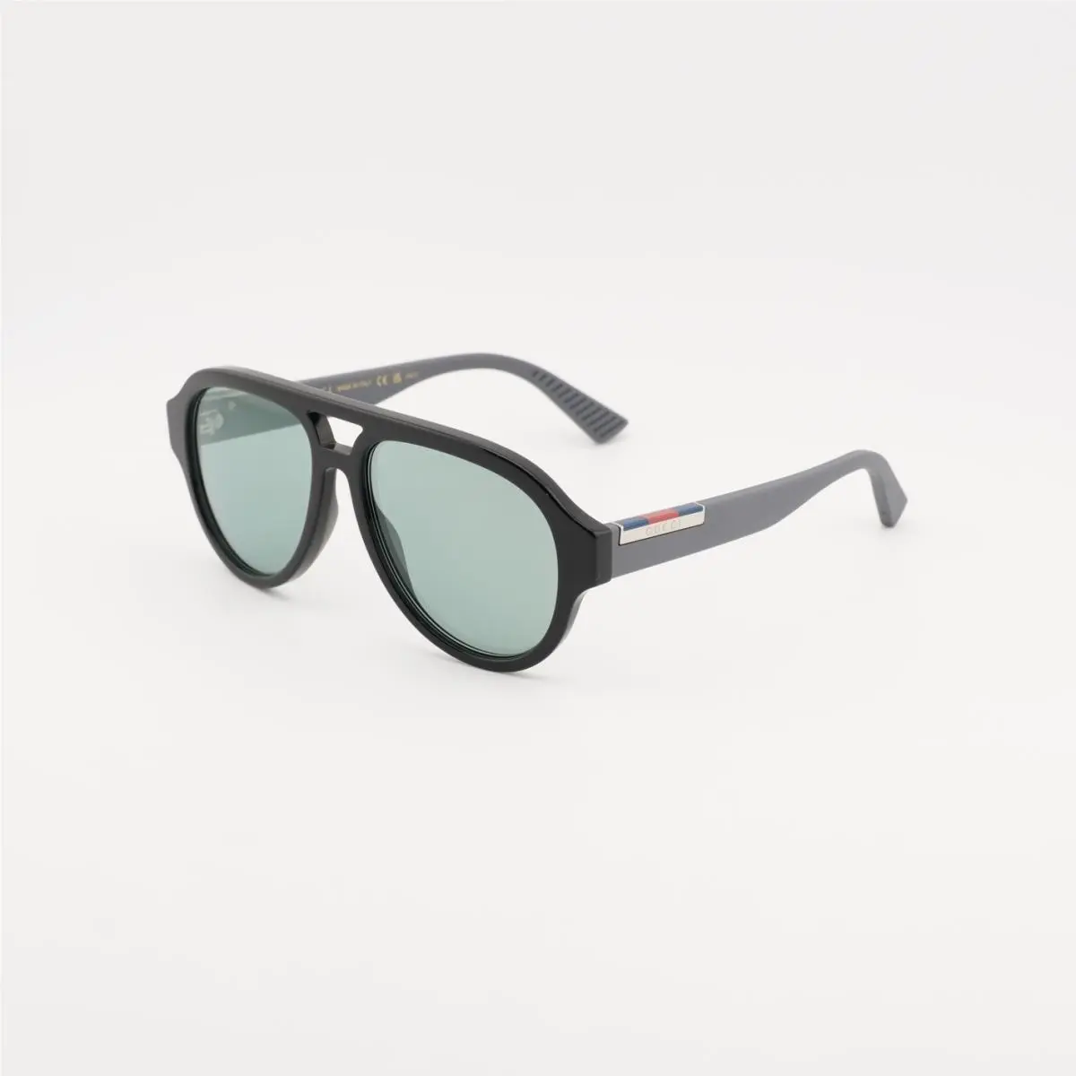 Gucci GG2088S 002 Black/green 55-15-145 Sunglasses