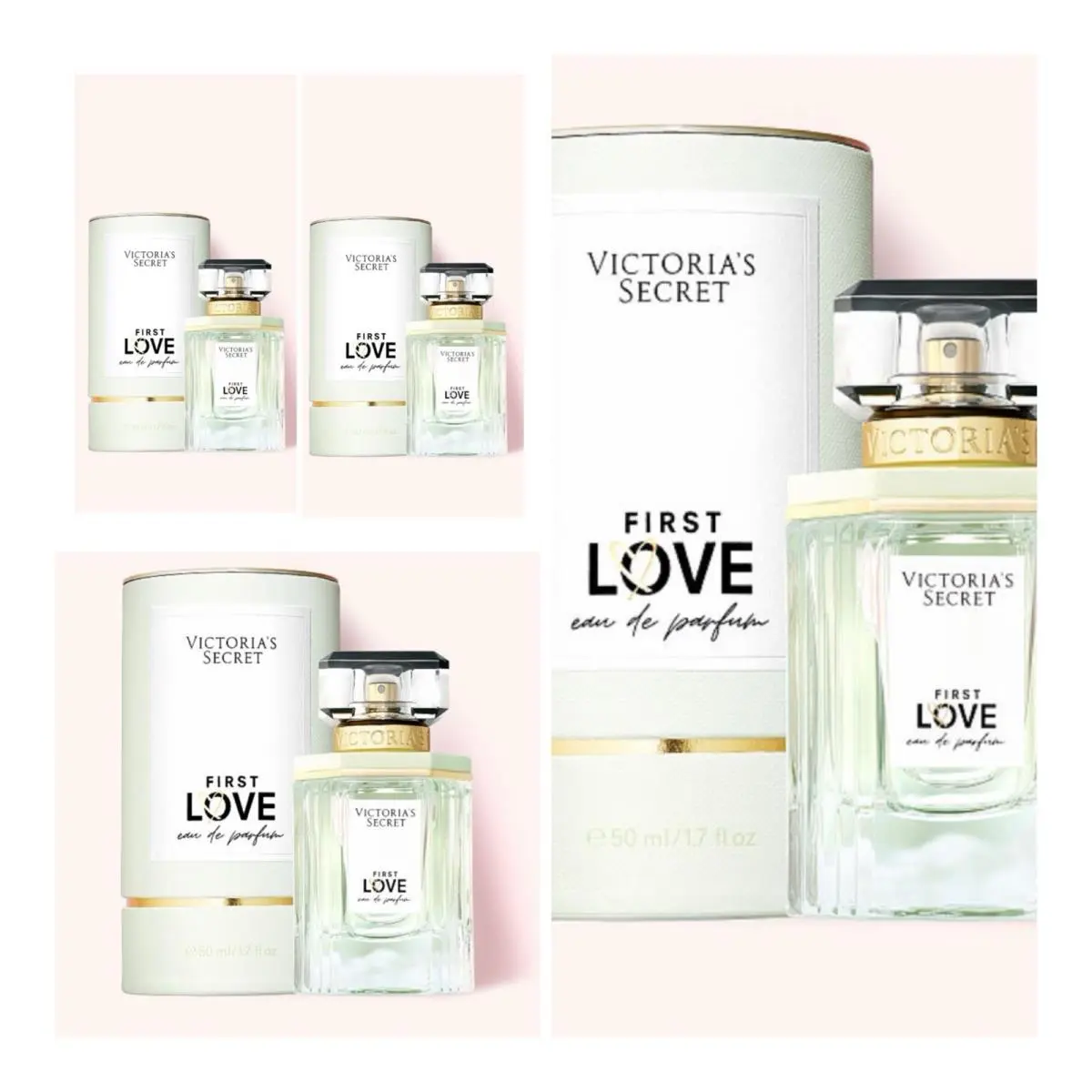 Victoria’s Secret First Love Eau de Parfum 1.7 Fl.oz. Lot of 4
