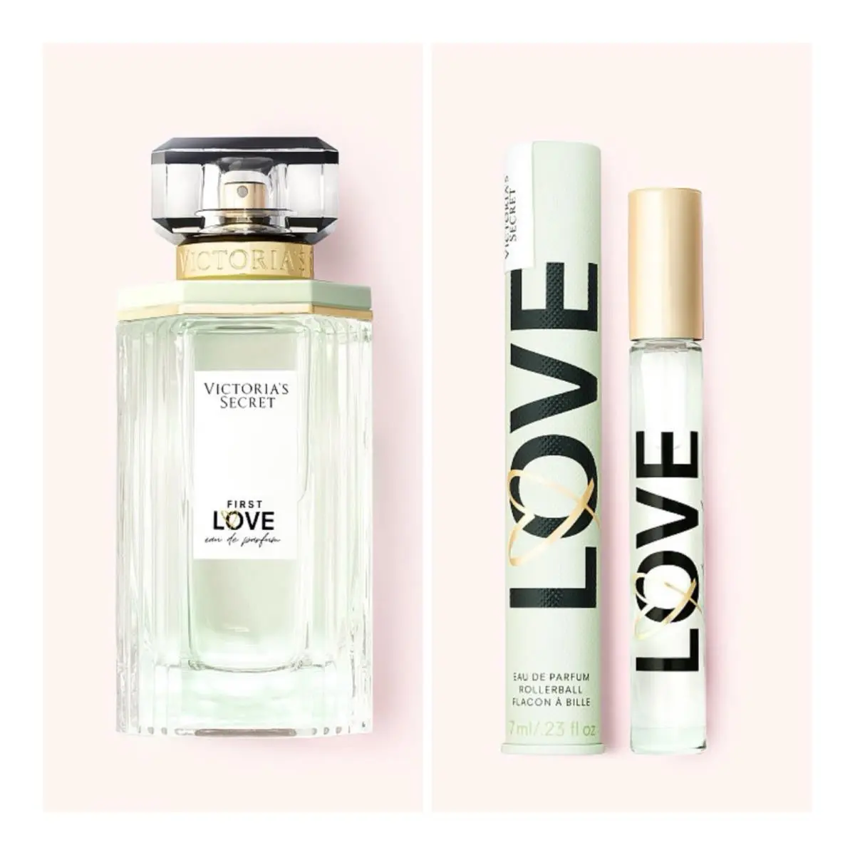 Victoria’s Secret First Love Eau de Parfum 3.4 Fl.oz. and Rollerball