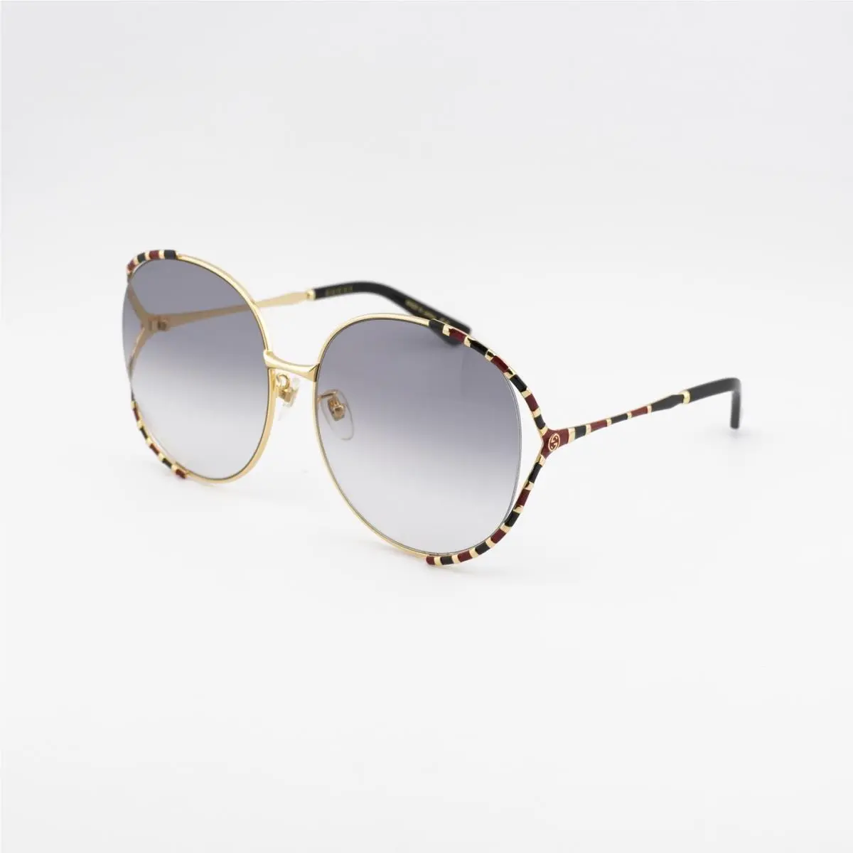 Gucci GG0595S 006 Gold/grey Gradient 64-17-135 Sunglasses
