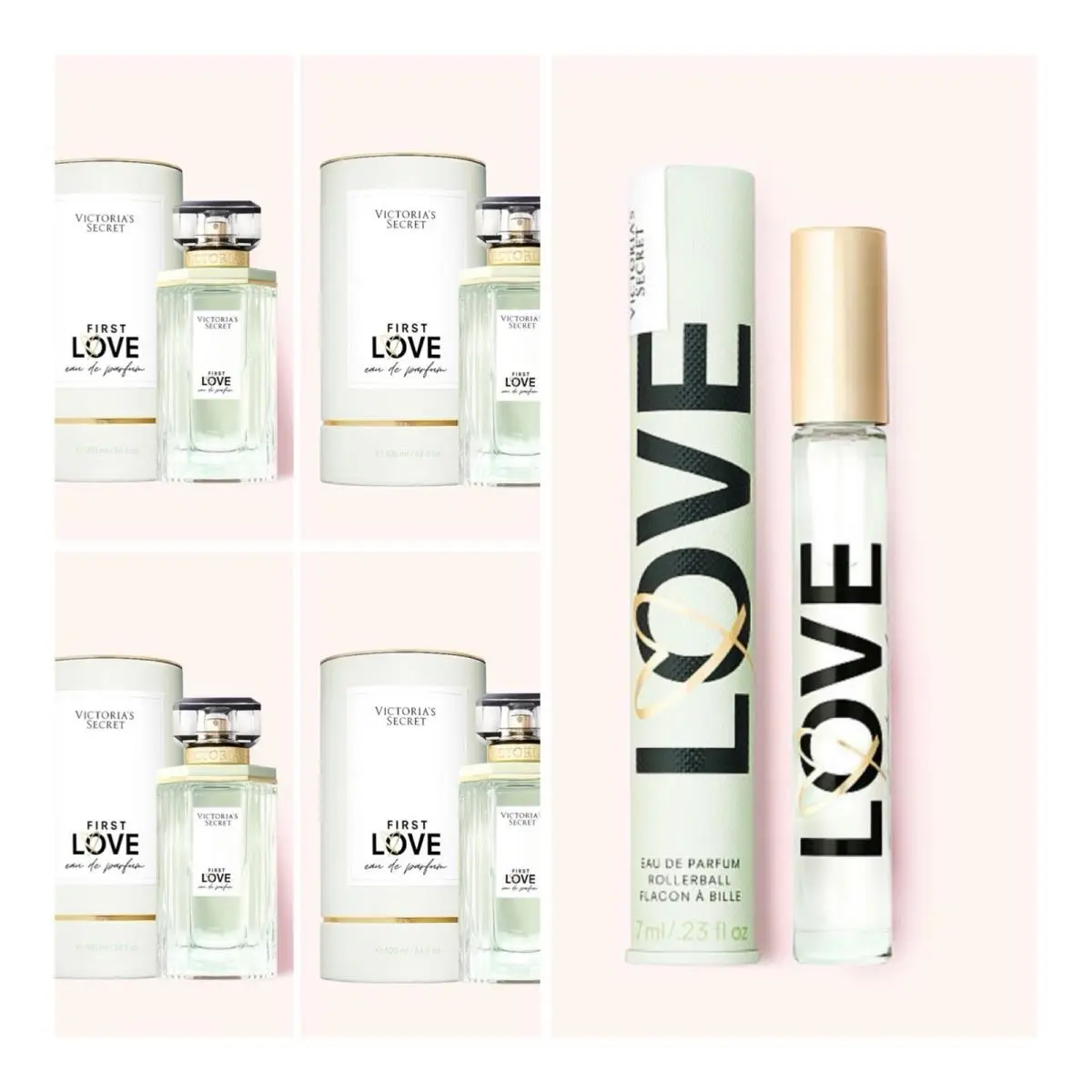 Victoria’s Secret First Love Eau de Parfum 3.4 Fl.oz. 4 and Rollerball