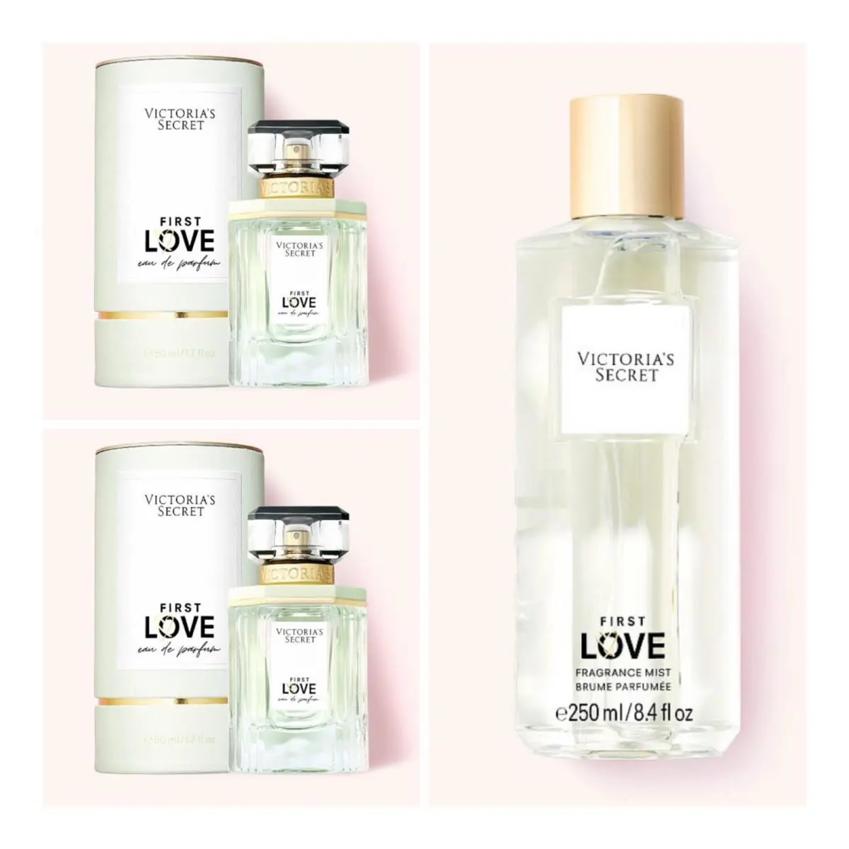 Victoria’s Secret First Love Eau de Parfum 1.7 Fl.oz. 2 and Fragrance Mist