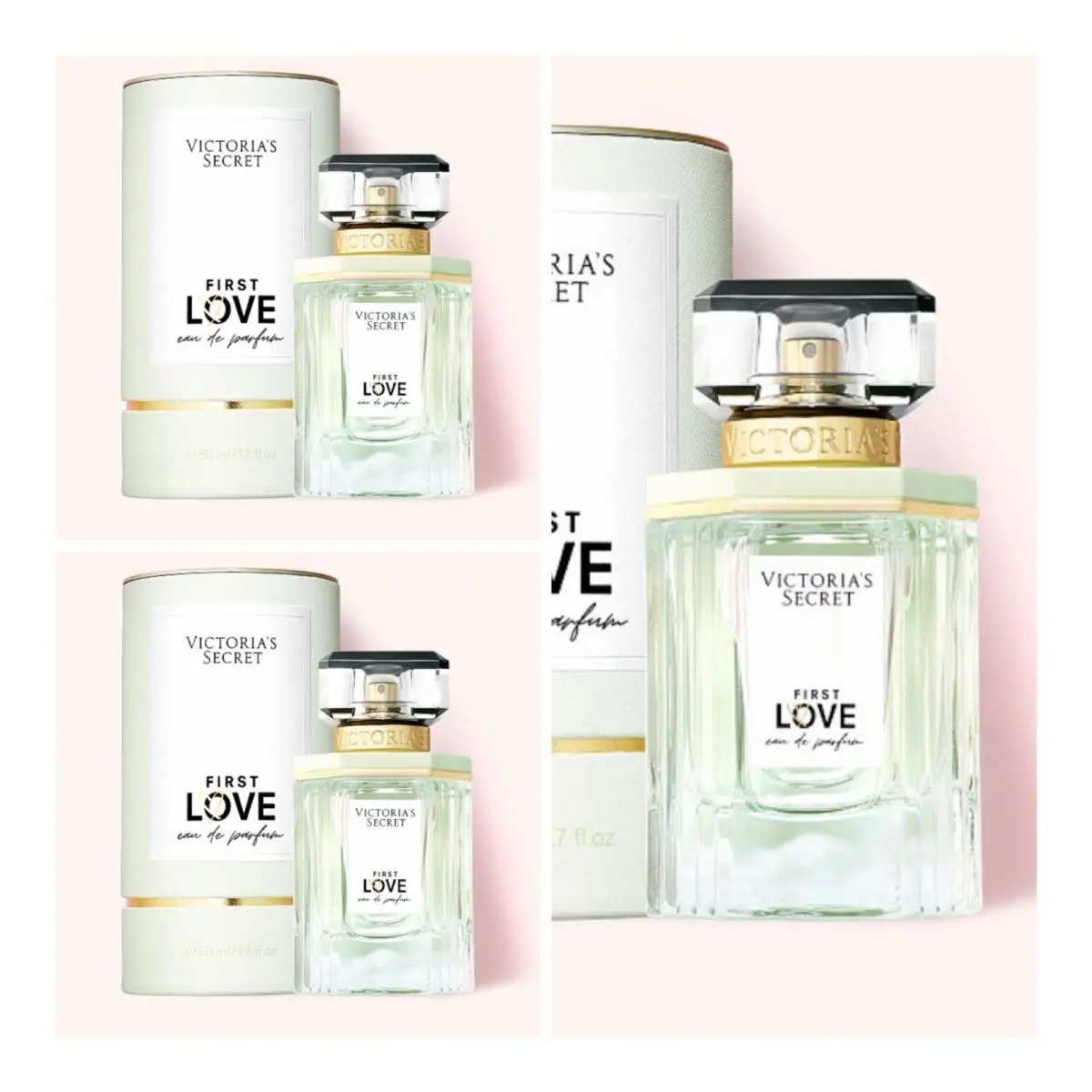 Victoria’s Secret First Love Eau de Parfum 1.7 Fl.oz. Lot of 3