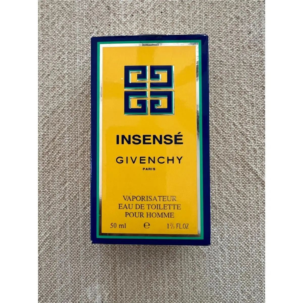 Givenchy Insense Pour Homme 50ml 1.7 oz Edt -nib