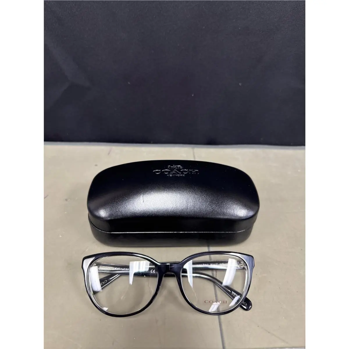 Coach HC6210U Asian Fit 5745 Women’s Glasses Clear Size 55 - Free Lenses - Hsa 1