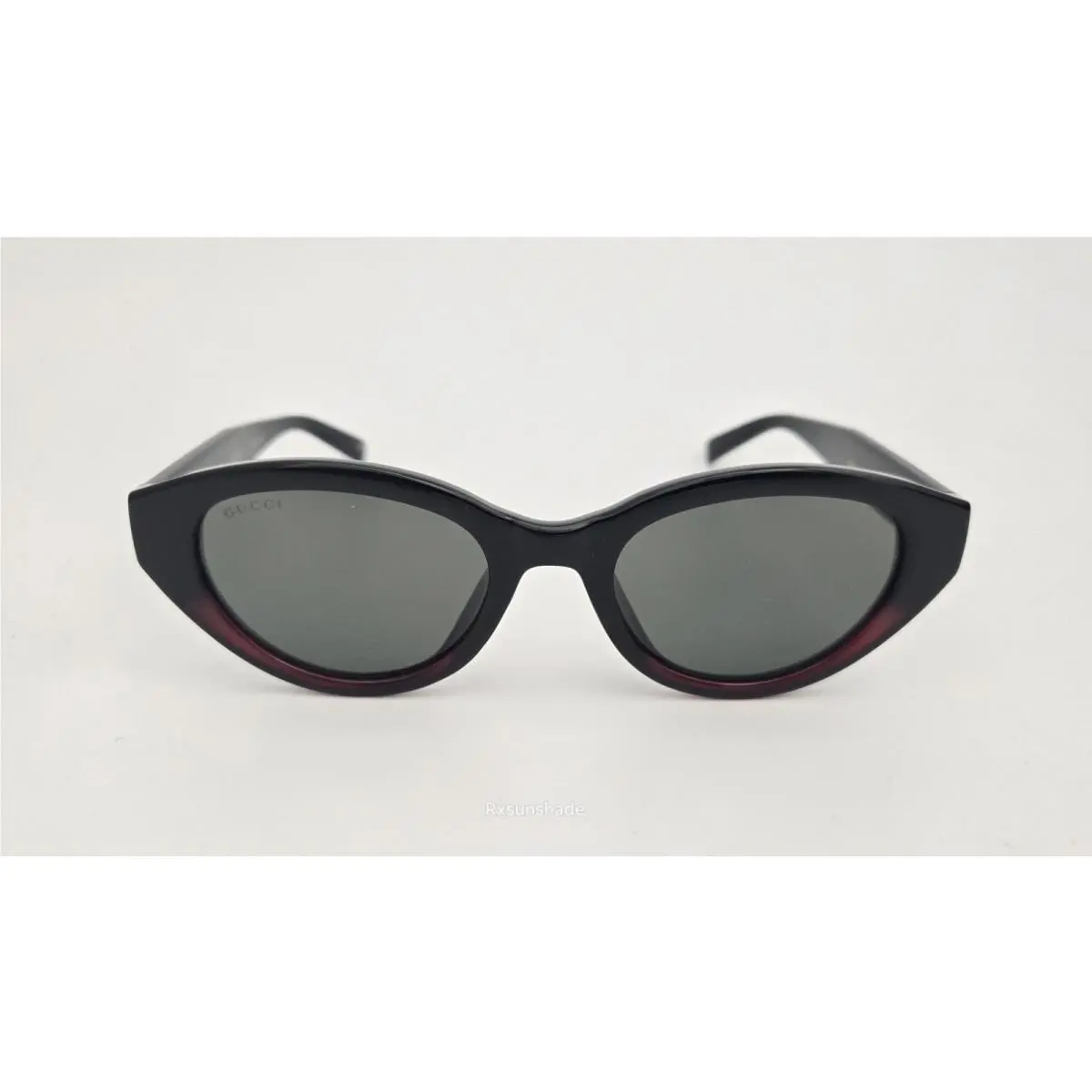 Gucci Sunglasses GG 2105SA Color 003 Black Red Size 52 Cat Eye