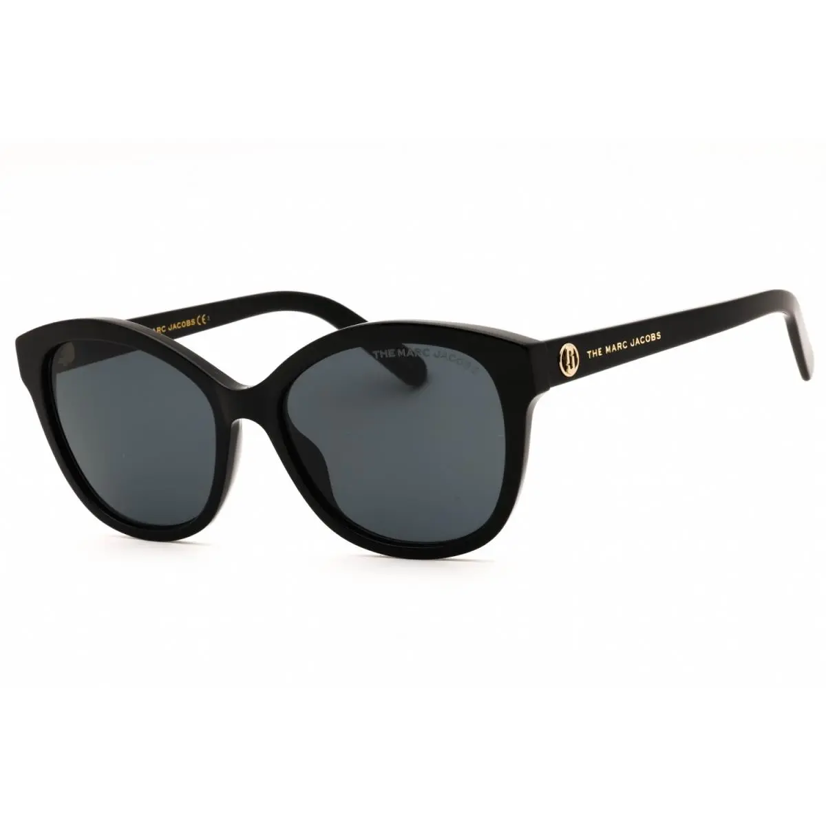 Marc Jacobs Marc 554 S 807 IR Sunglasses Black Frame Grey Lenses 55mm by Gucci