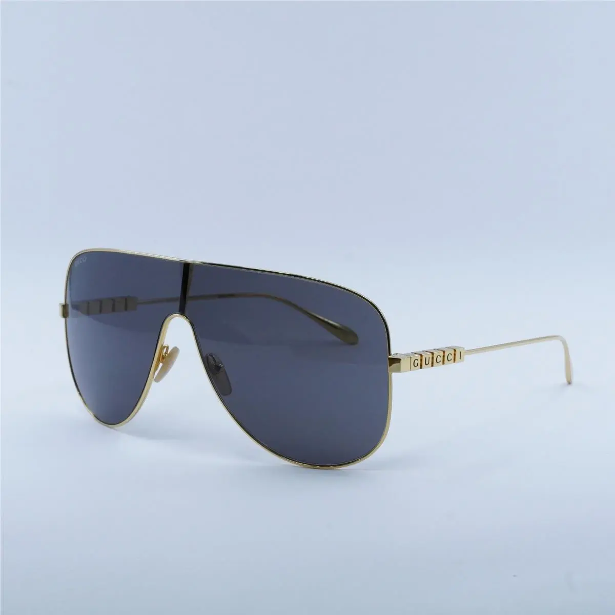 Gucci GG1436S 001 Yellow Gold/grey 99-1-135 Sunglasses
