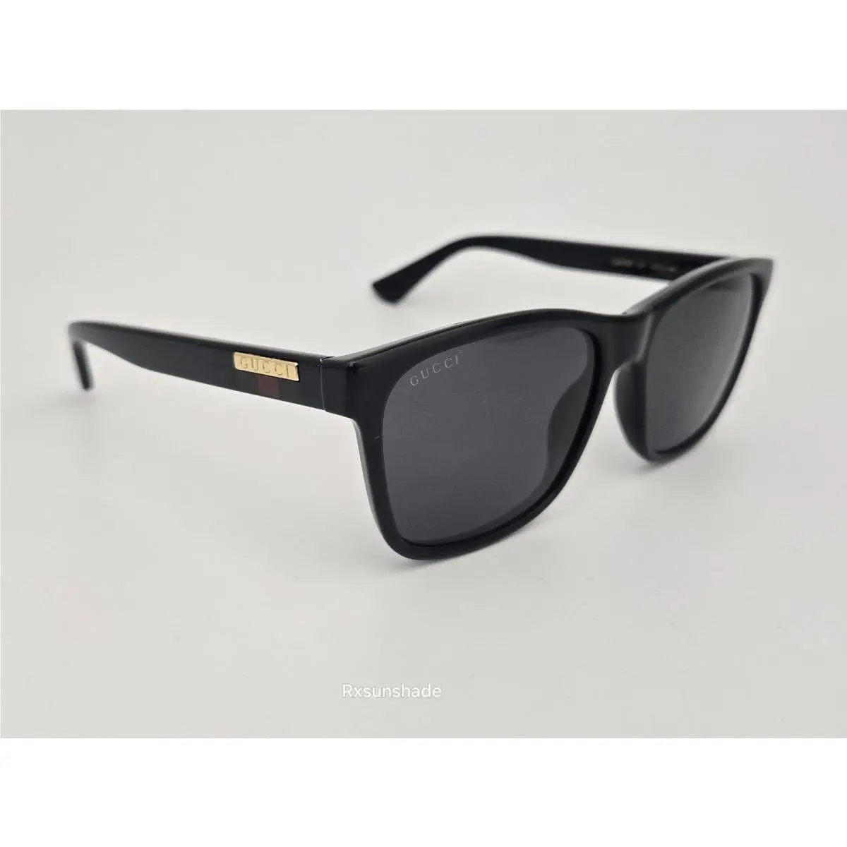 Gucci Sunglasses GG 0746S Color 001 Black Size 57 Large Square