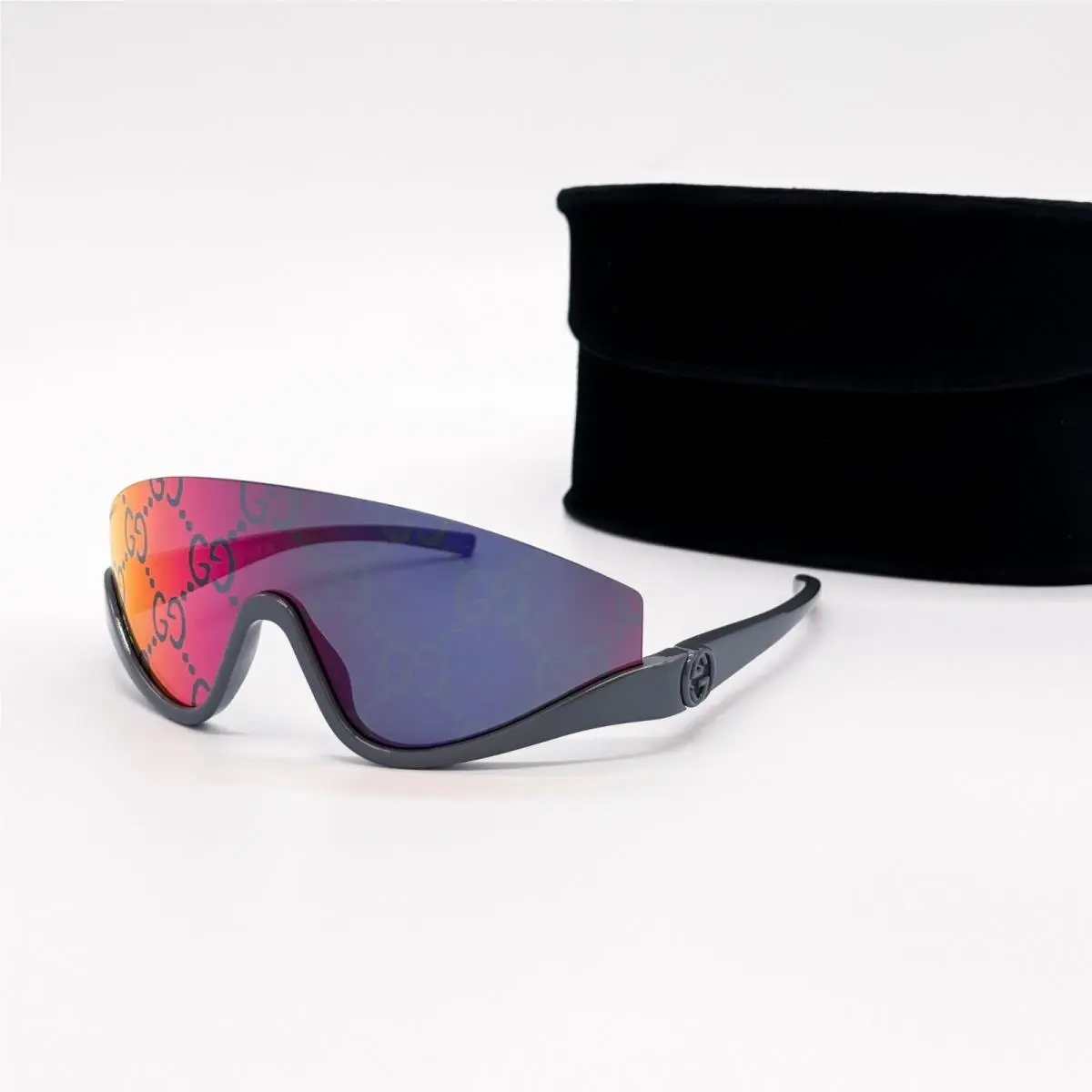 Gucci Sunglasses GG1650S 009 Shield Multicolor Unisex Gucci Eyewear