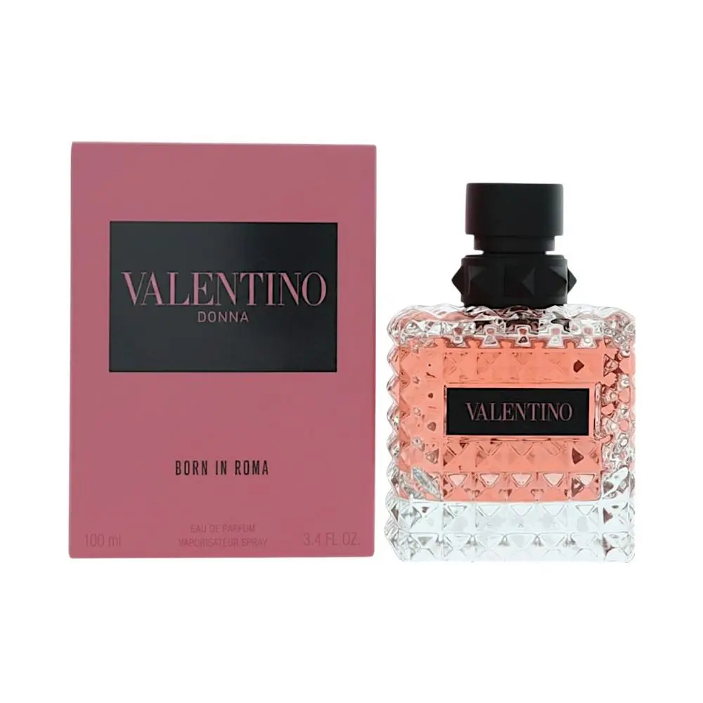 Donna Born In Roma 3.4 Oz Eau De Parfum Spray by Valentino Box For Women