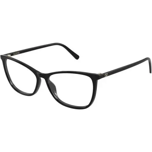 Valentino VG0024O 001 Black Cat Eye Optical Eyeglasses Frames Women Italy