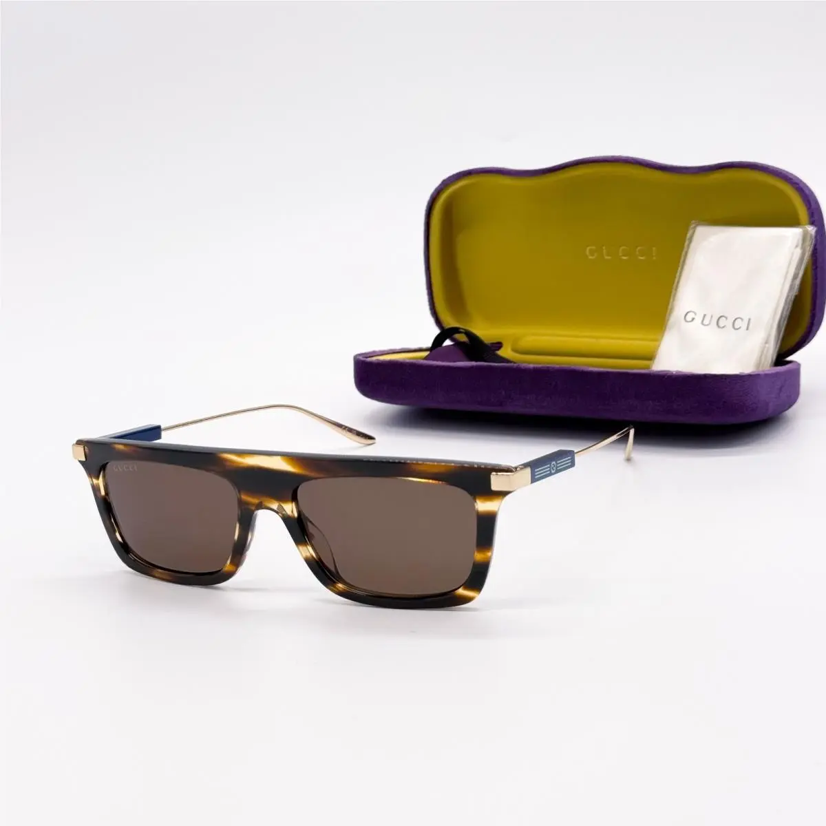 Gucci GG1437S 003 Square Men Sunglasses Gucci