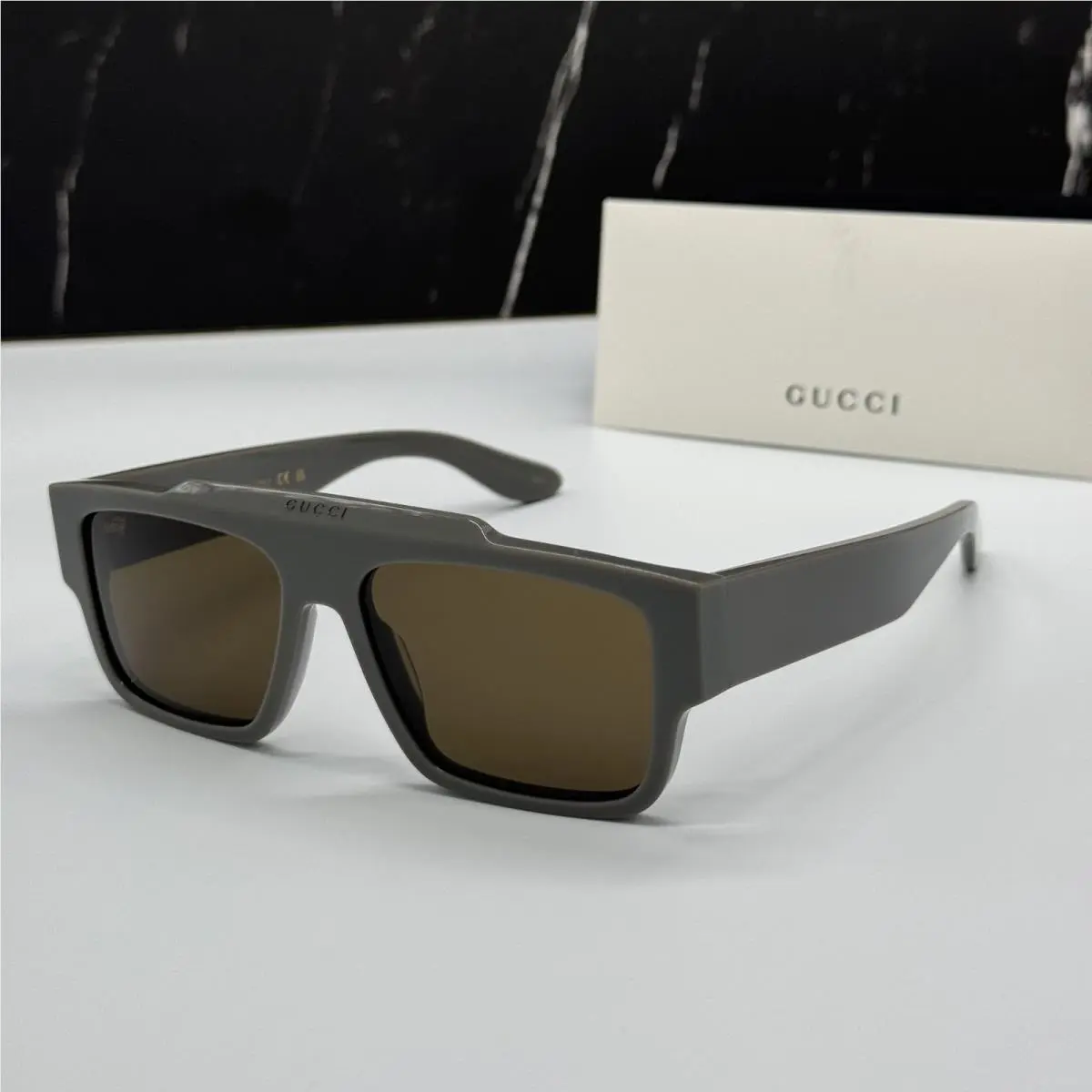 Sunglasses GG1460S 003 Gray Unisex Eyewear by Gucci