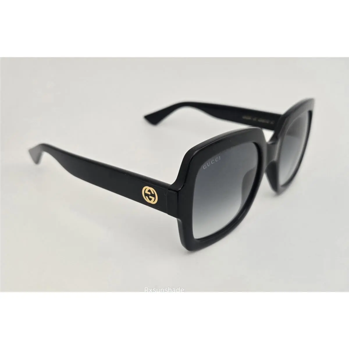 Gucci Sunglasses GG1337S Color 001 Black Size 54 Large Square