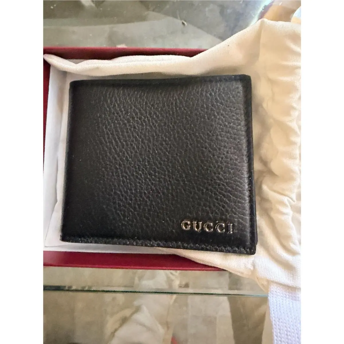 Bi-fold Wallet with Gucci Logo