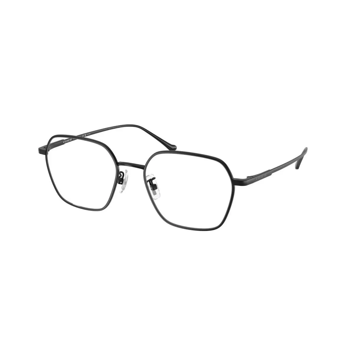 Coach HC 5191 TD Satin Black Demo Lens 9003 Eyeglasses