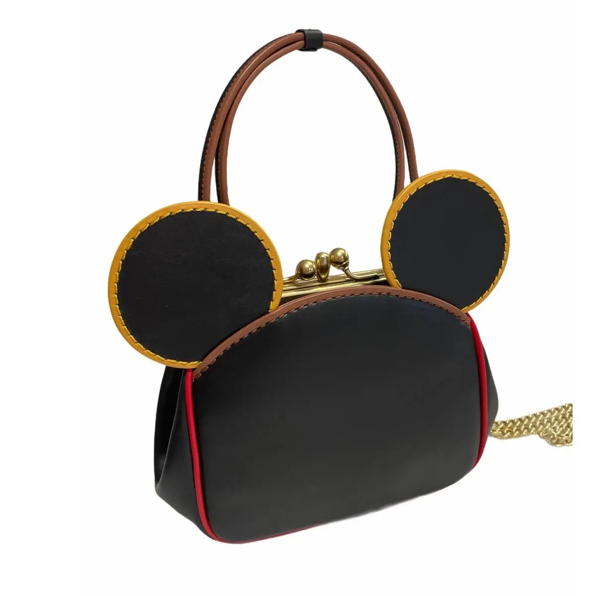 Coach X Disney Mickey Mouse x Keith Haring Kisslock Bag