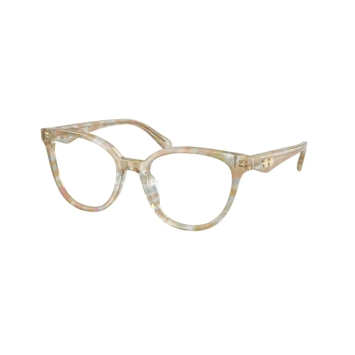 Coach HC 6259 U Brown Watercolor Demo Lens 5868 Eyeglasses
