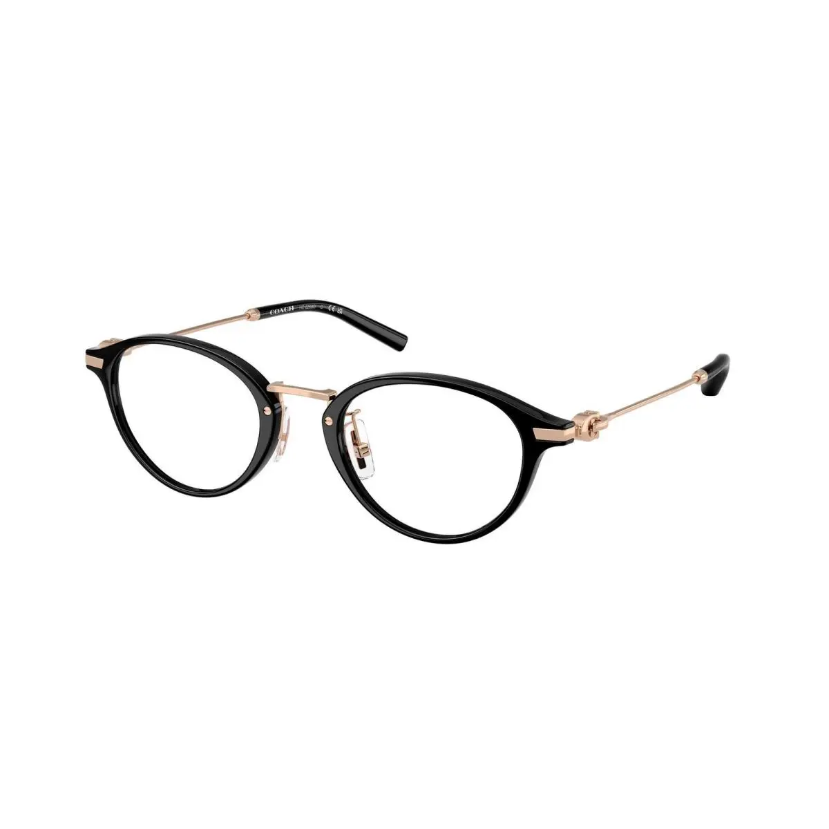 Coach HC 6268 D Black Demo Lens 5002 Eyeglasses