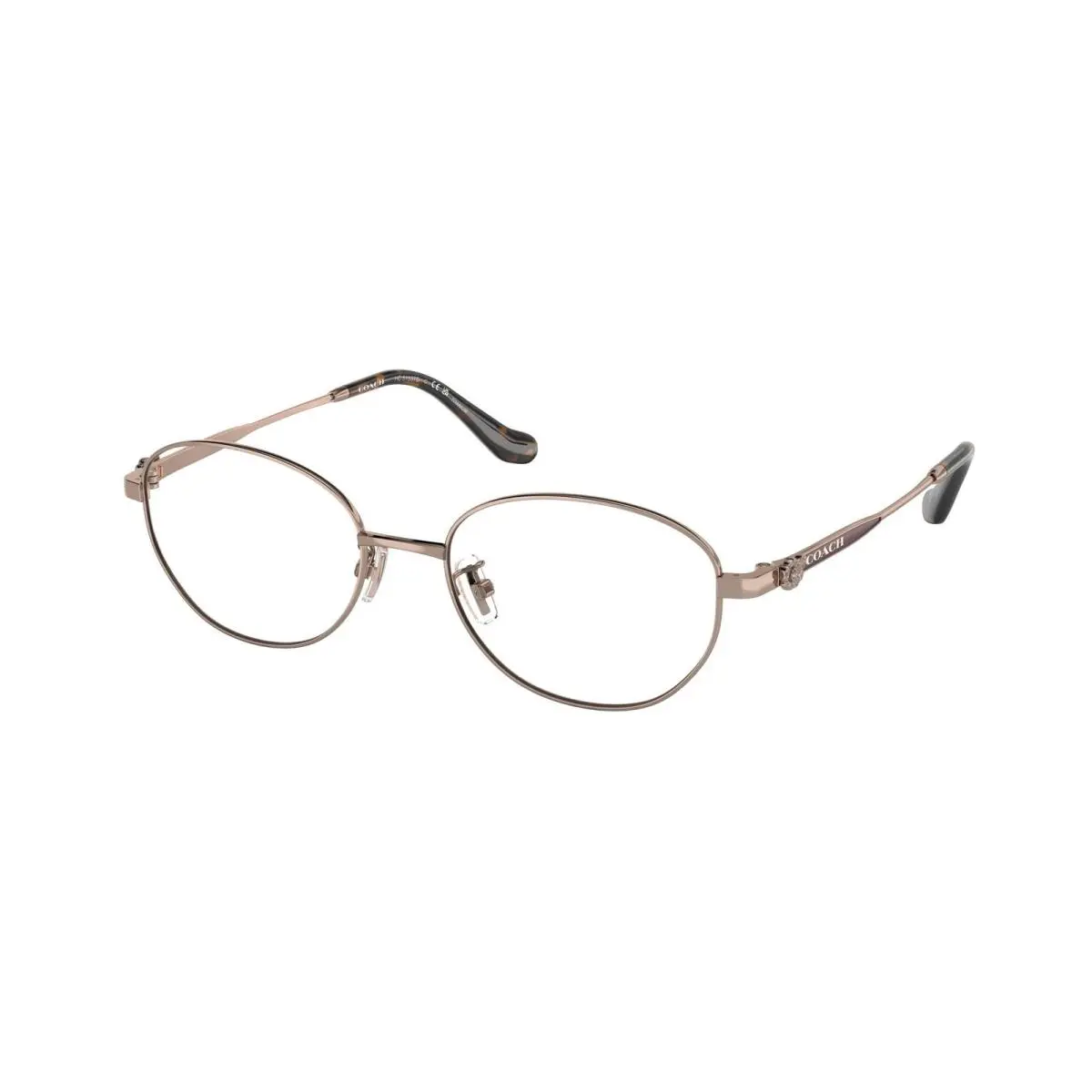 HC5153TD 9331 Shiny Rose Gold Demo Lens 53 mm Women`s Eyeglasses by Coach
