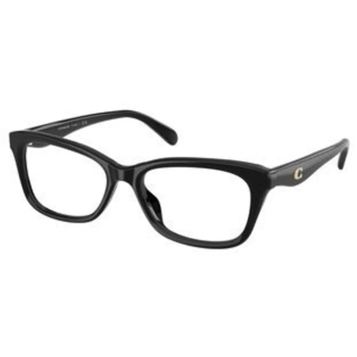 Coach HC 6285 U Black Demo Lens 5002 Eyeglasses
