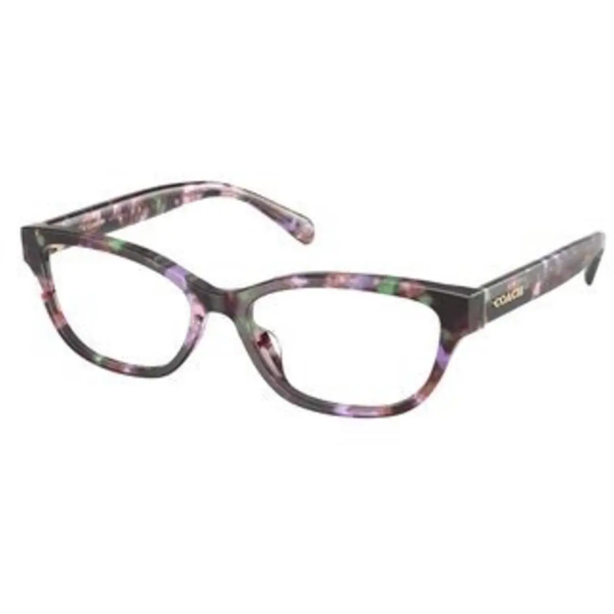 Coach HC 6250 U Amethyst Pearl Tortoise Demo Lens 5843 Eyeglasses