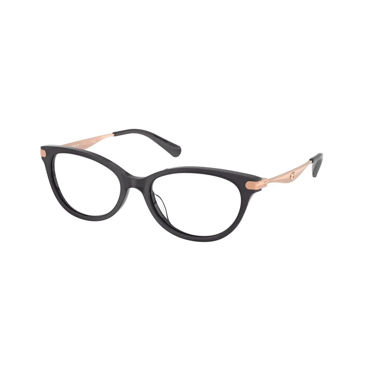 Coach HC 6245U Transparent Dark Grey 5104 Eyeglasses