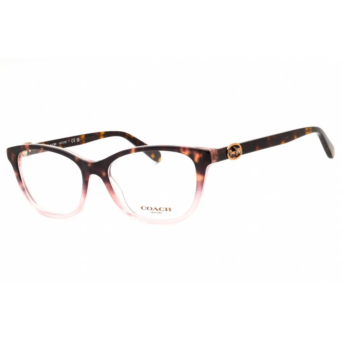Coach HC6180-5650-54 Eyeglasses Frame Size 54mm 16mm 140mm Pinktort Women 72512
