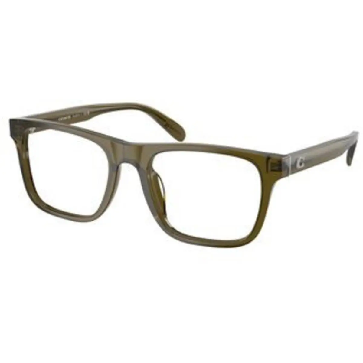 Coach HC 6277 U Transparent Olive Demo Lens 5910 Eyeglasses