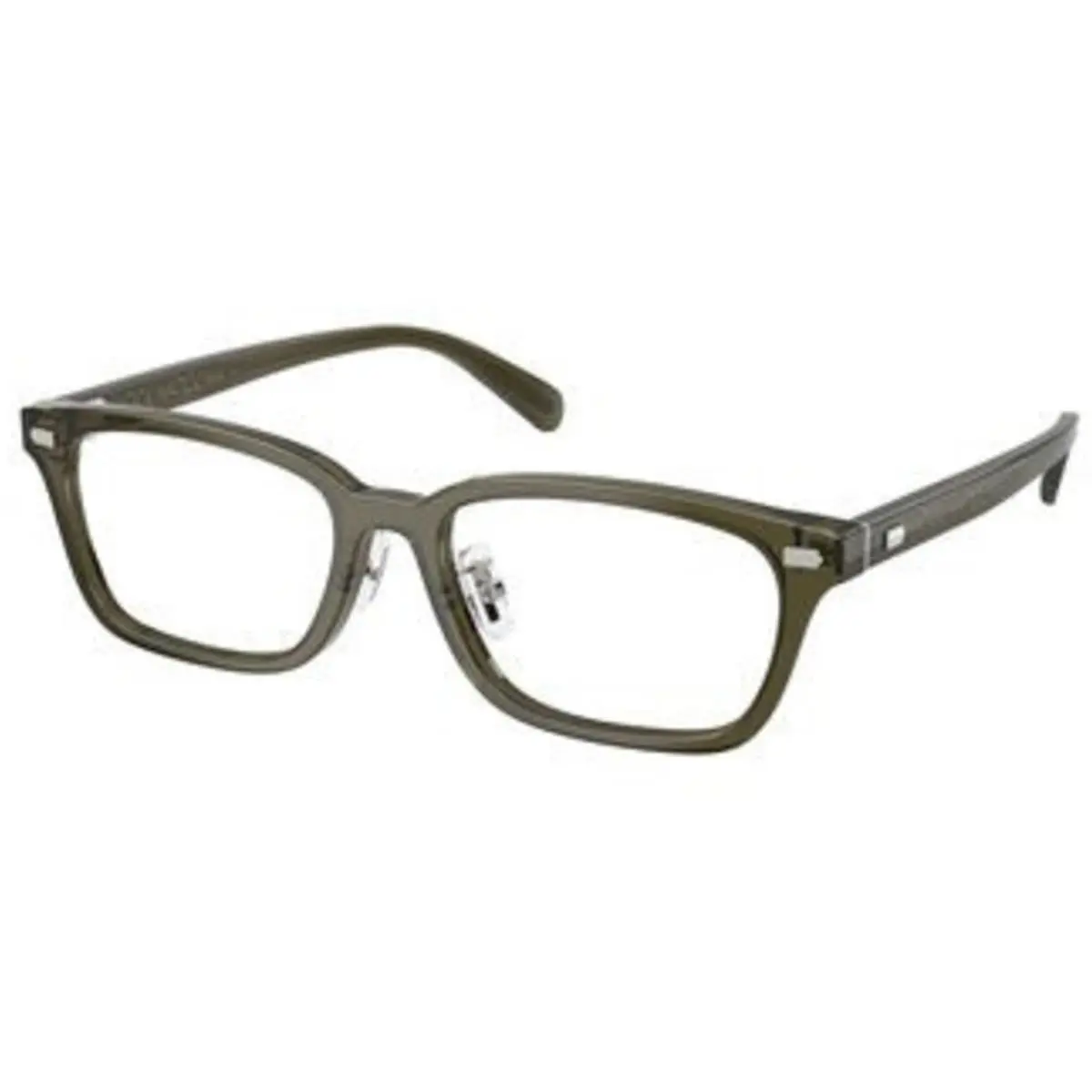 Coach HC 6296 D Transparent Olive Demo Lens 5818 Eyeglasses