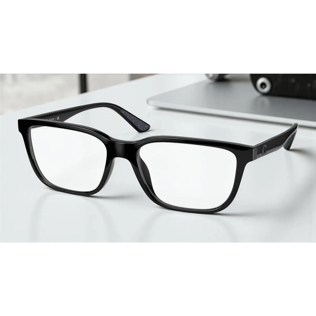 Coach HC6170U 5002 C2108 Black Demo Lens 56 mm Men`s Eyeglasses