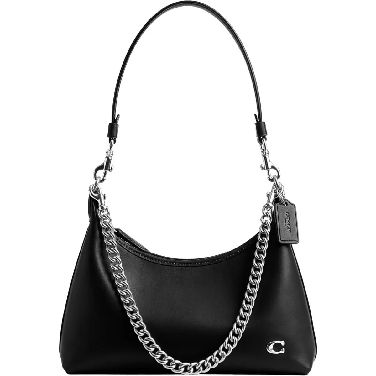 Coach Women`s Glovetanned Leather Juliet Shoulder Bag Black One Size