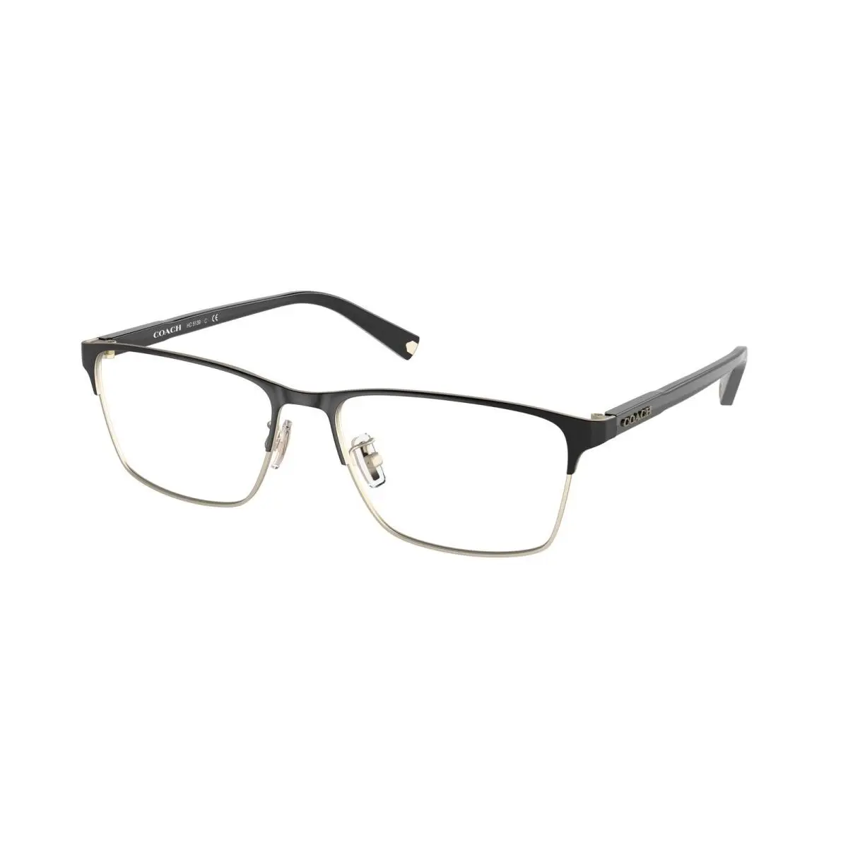 Coach HC5139 9346 Satin Black Demo Lens 57 mm Men`s Eyeglasses