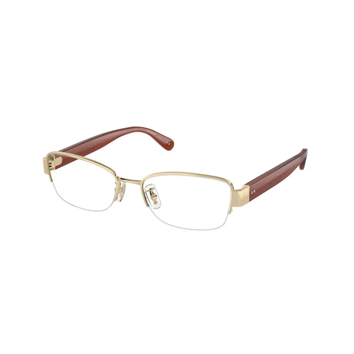 Coach HC5168 9005 Shiny Light Gold Demo Lens 53 mm Women`s Eyeglasses