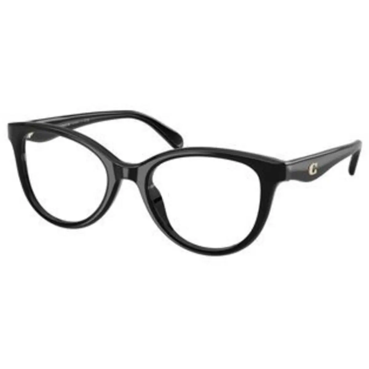 HC 6284 U Black Demo Lens 5002 Eyeglasses by Coach