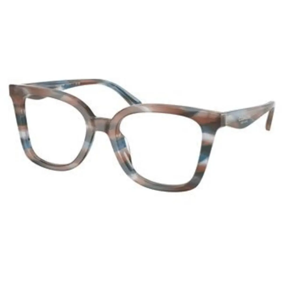 HC 6274 U Striated Maple Blueberry Demo Lens 5899 Eyeglasses by Coach