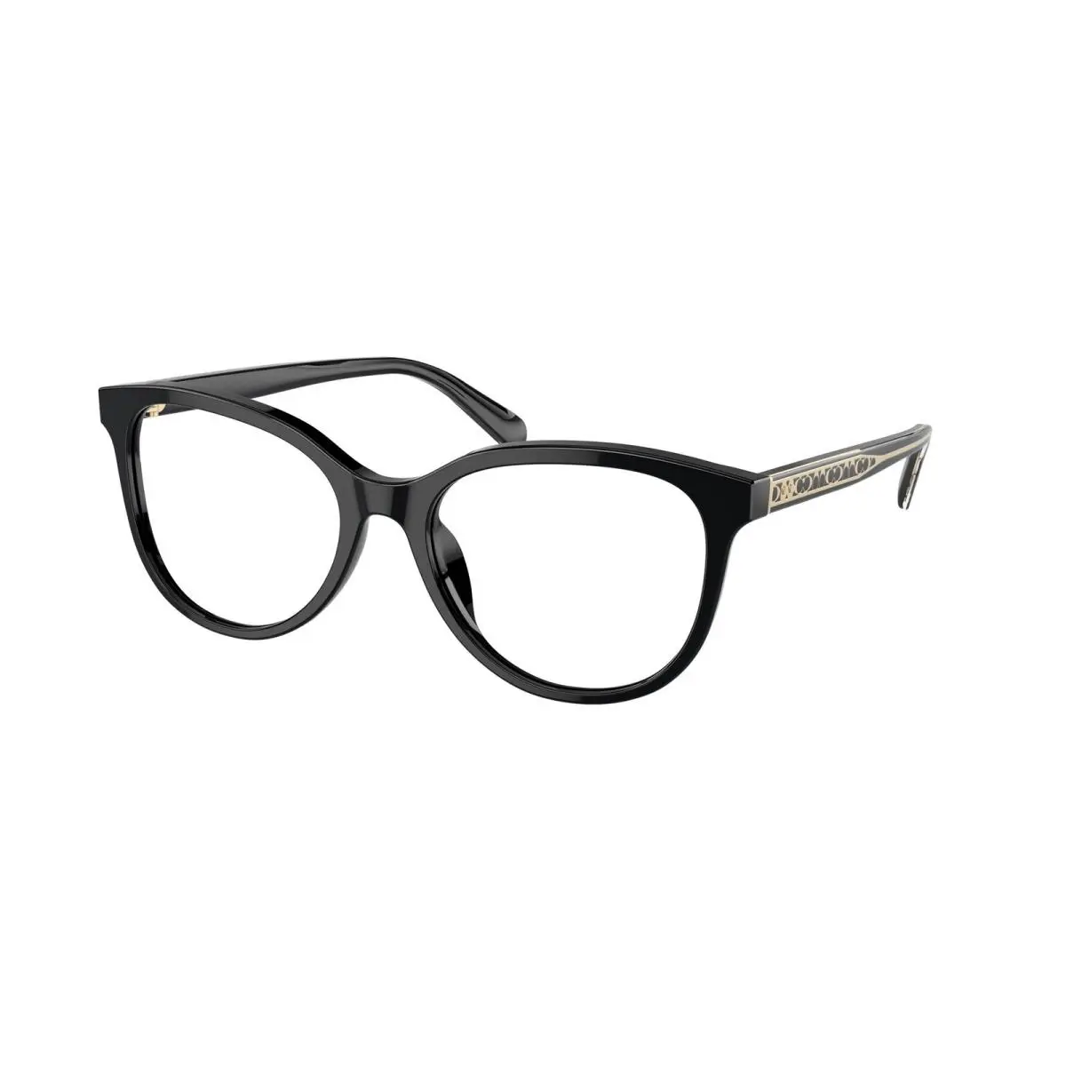 Coach HC6236U 5002 Black Demo Lens 55 mm Women`s Eyeglasses