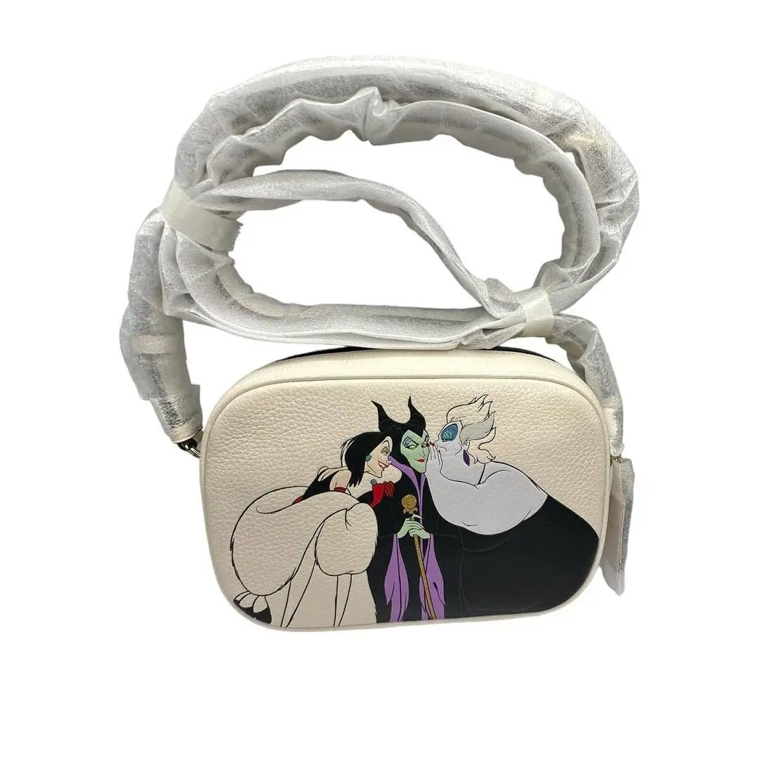 Coach Disney X Coach Mini Jamie Camera Bag with Villains Motif
