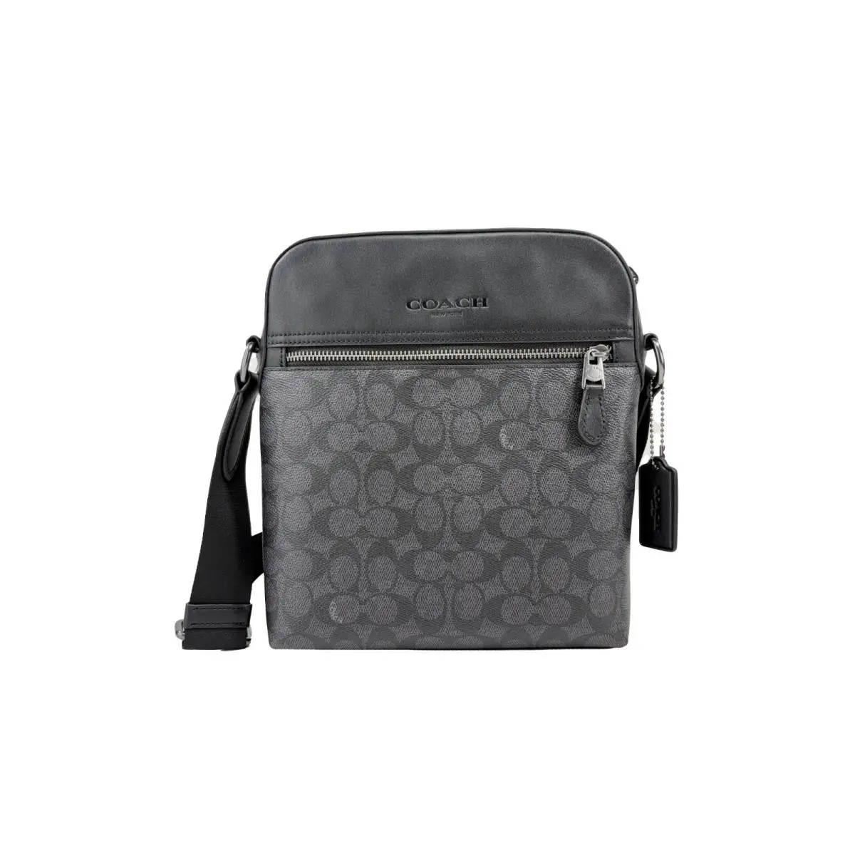Coach Houston Leather Flight Bag Crossbody