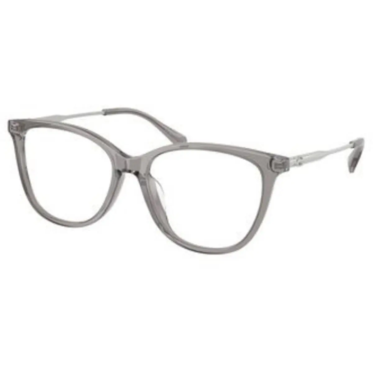 Coach HC 6297 D Transparent Light Grey Demo Lens 5886 Eyeglasses