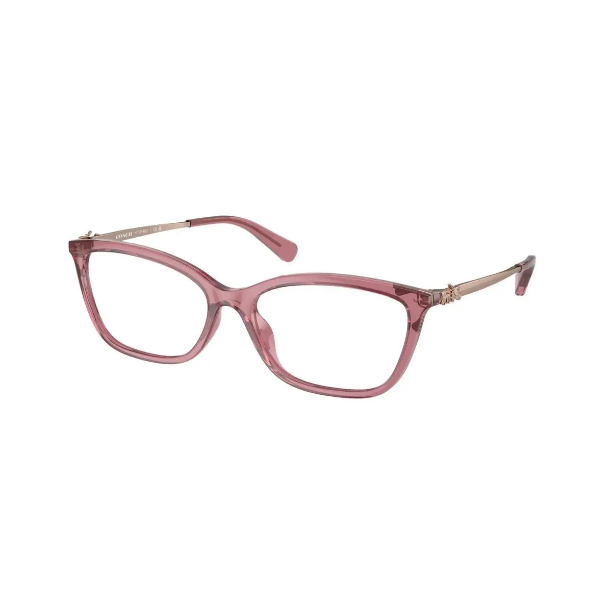 Coach HC6146U 5800 Transparent Berry Demo Lens 53 mm Women`s Eyeglasses
