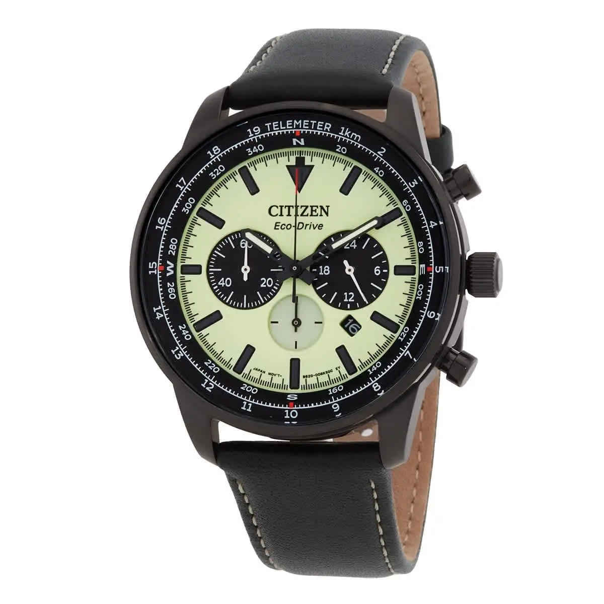 Citizen CA4505-21X Eco-drive Green Dial 44 mm Men`s Watch
