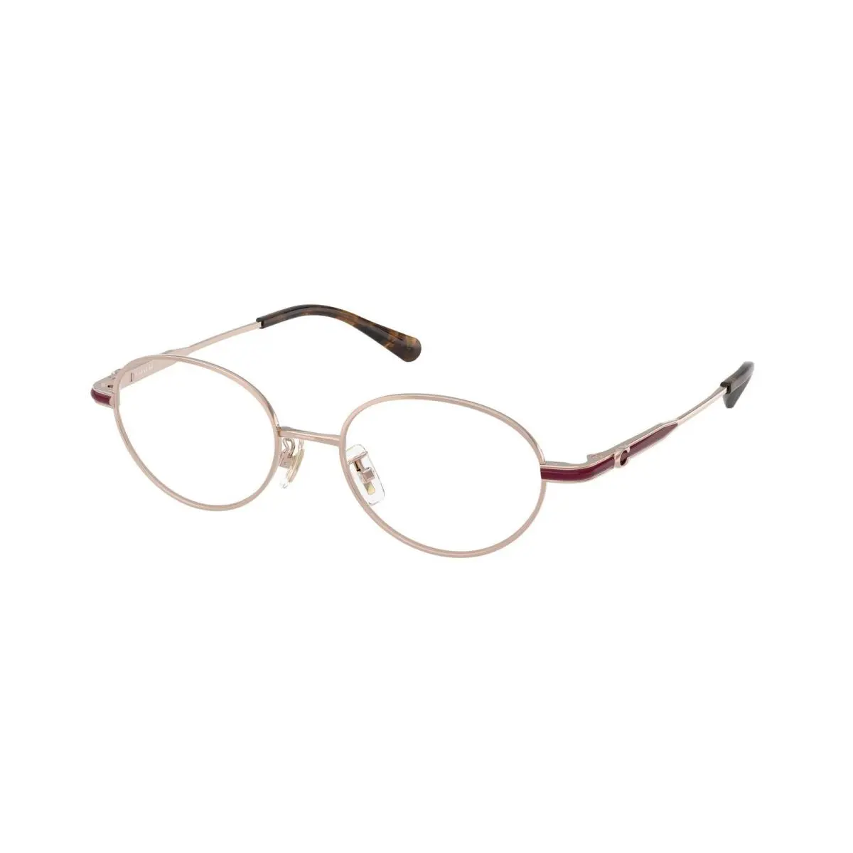 Coach HC 5189 TD Vintage Rose Gold Demo Lens 9331 Eyeglasses
