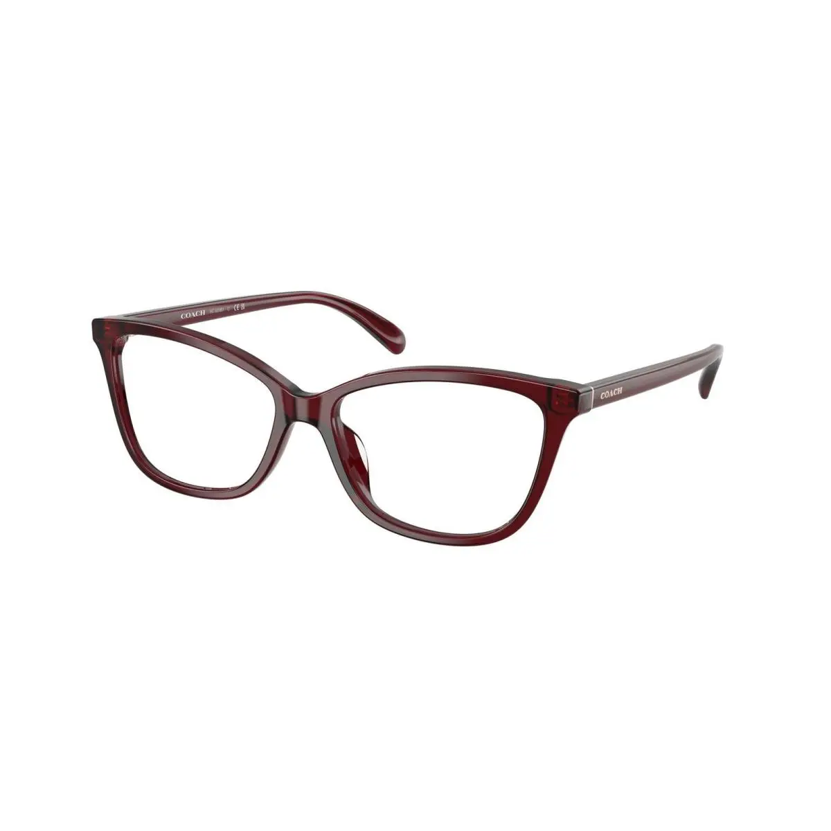 Coach HC 6206 U Milky Burgundy Demo Lens 5393 Eyeglasses