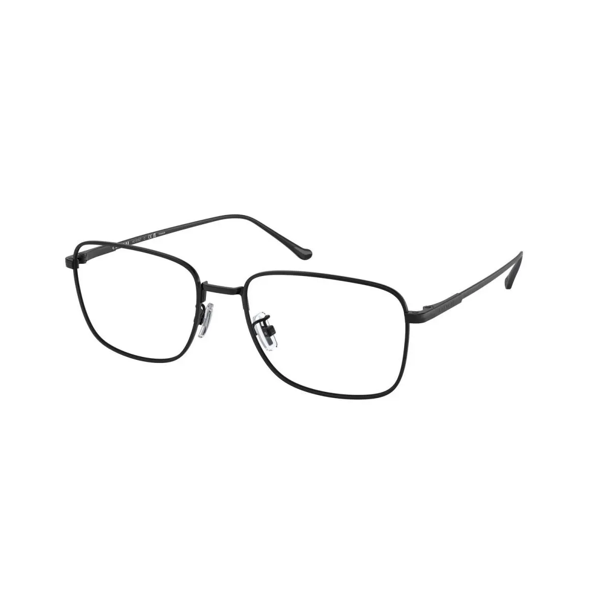 Coach HC5150T 9003 Black Titanium Demo Lens 55 mm Men`s Eyeglasses