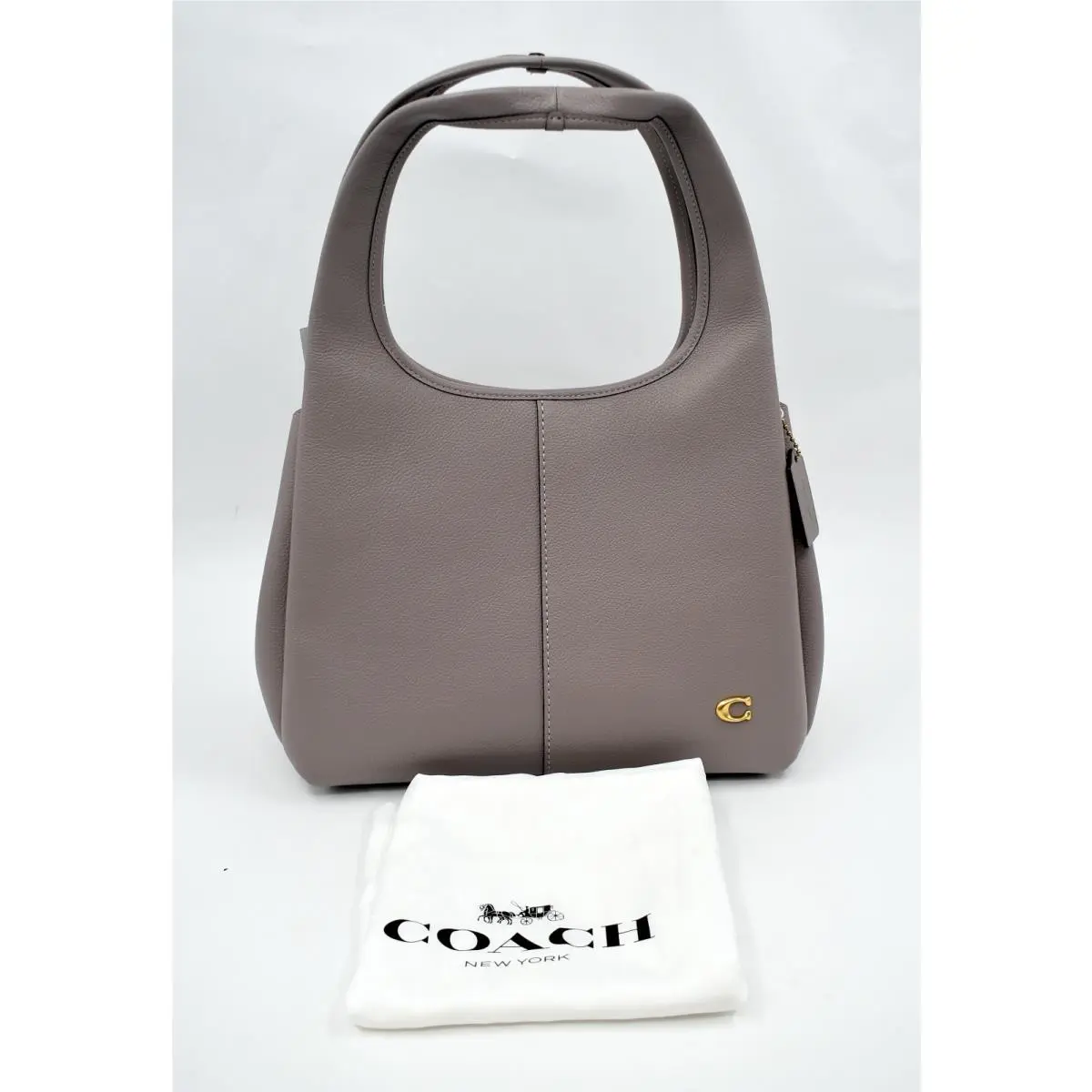 Coach Lana 23 PB SB Shoulder Bag Leather - Ash