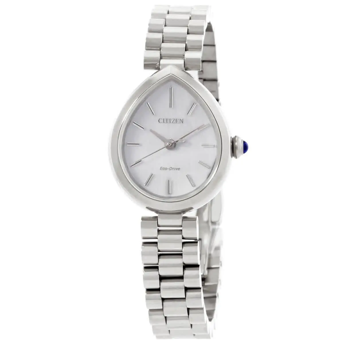 L Rainell Eco-drive Silver Dial Ladies Watch EM1200-55A by Citizen
