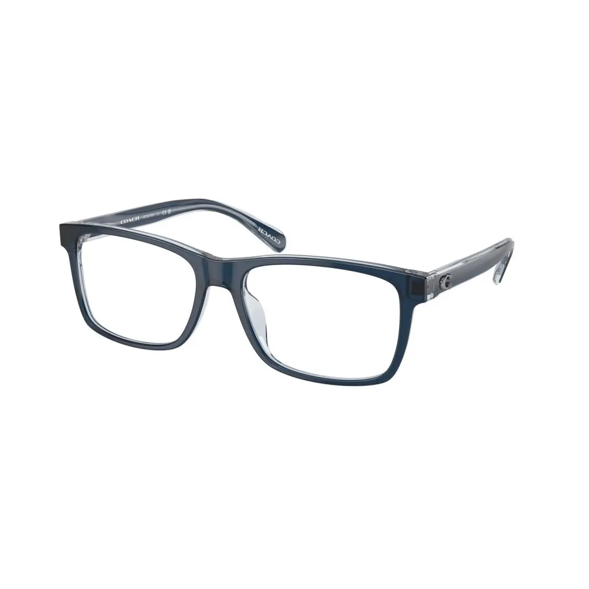 HC6213U 5757 Dark Blue Light Blue Demo Lens 57 mm Men`s Eyeglasses by Coach