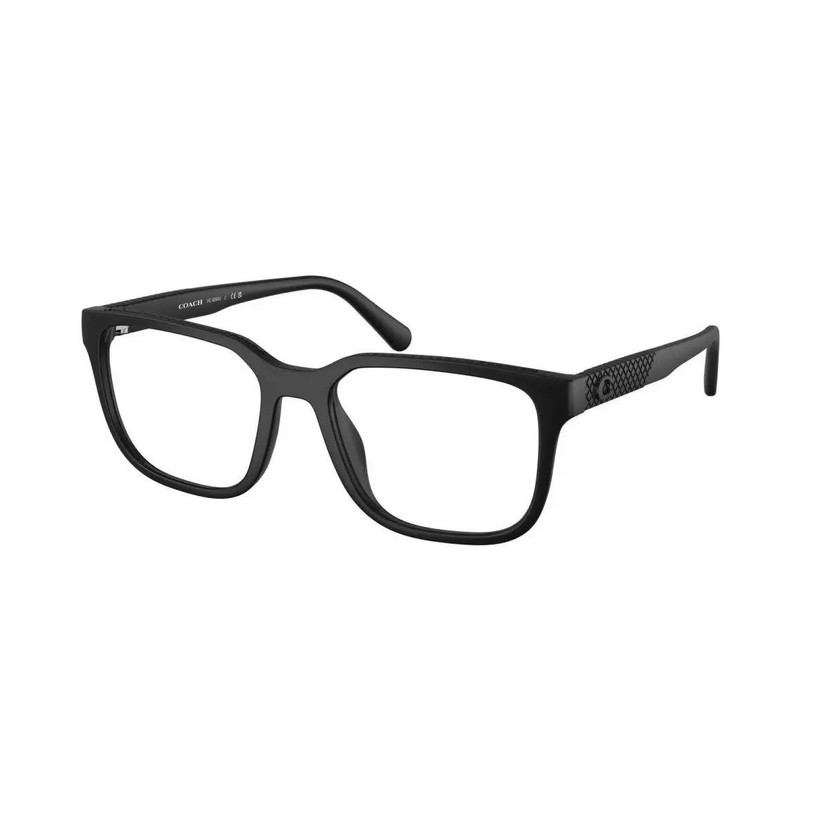 Coach HC 6264 U Matte Black Demo Lens 5002 Eyeglasses